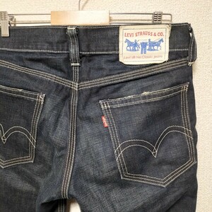 ☆00s OLD Levi's NE502-0001 デニムパンツ ジーンズ ジーパン ボトムス 32インチ ビンテージ オールド リーバイス アメカジ 古着 USED