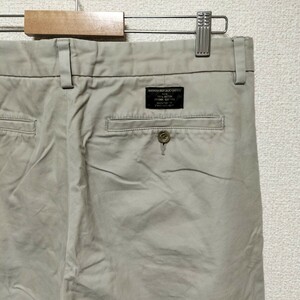 ★OLD BANANA REPUBLIC チノパン コットンパンツ カジュアル ボトムス ジーパン ベージュ オフホワイト W33 バナナリパブリック 古着 USED