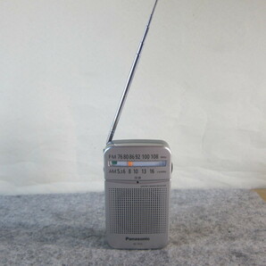Panasonic パナソニック AM-FM 2-BAND ラジオ RF-P55 新電池付 内部点検 受信動作確認品 12-10-4