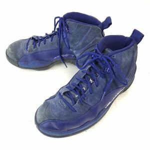 Nike☆Air Jordan 12 Retro/エアジョーダン レトロ 12【8/26.0/Deep Royal Blue】130690-400/sneakers/Shoes/trainers◆pWB94-8