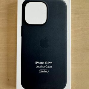 MagSafe対応iPhone 13 Proレザーケース MM1H3FE/A（ミッドナイト）純正品