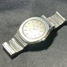 RADO ラドー メンズ腕時計 396.3008 エレガンス 手巻き シルバー文字盤 動作品 純正ブレス ヴィンテージ _画像5