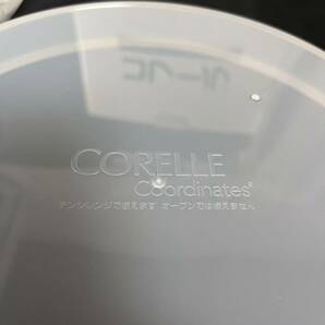 【未使用品】iwaki イワキ CORELLE コレール リムカラー・レンジカバー付セット 40周年 ボウル 皿 レンジカバーの画像5