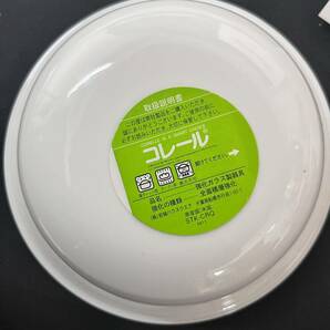 【未使用品】iwaki イワキ CORELLE コレール リムカラー・レンジカバー付セット 40周年 ボウル 皿 レンジカバーの画像3