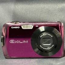 CASIO カシオ EXILIM EX-Z330 コンパクトデジタルカメラ カメラレンズ EXILIM OPTICAL 3x f=6.3-18.9mm1:3.1-5.6 動作確認済 充電器 付属品_画像2