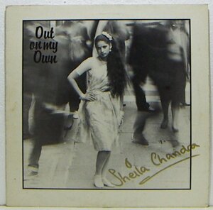 LP,SHEILA CHANDRA OUT ON MY OWN ジャケット不良　輸入盤