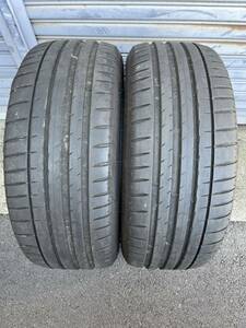 ミシュラン　パイロットスポーツ4ZP 225/45R18 ２本　BMW3シリーズ承認ランフラットタイヤ　中古バリ溝　2023年製造！