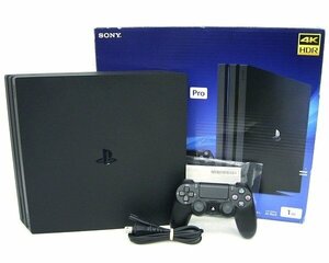 《大関質店》SONY プレイステーション4 プロ CUH-7200BB01 1TB ジェット・ブラック PlayStation4 Pro プレステ4 PS4 中古