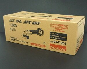 M≪大関質店≫未使用 マキタ 18V 100mm充電式ディスクグラインダ GA412DZ 本体のみ