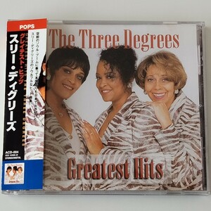 ベスト盤 スリー・ディグリーズ・グレイテスト・ヒッツ(ACD-004)THREE DEGREES GREATEST HITS/天使のささやき/ソウルトレインのテーマ BEST