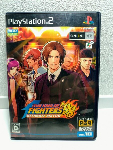 ★送料無料、ディスク美品★PS2 KOF ザ・キング・オブ・ファイターズ 98 UM アルティメットマッチ レア　ゲーム　ソフト