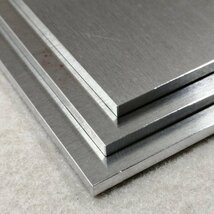 ★☆[送料無料] ３枚セット アルミ板 A2024(超ジュラルミン) 厚み3.2mm x 200mm x 200mm DIY 材料_2/2☆★_画像5