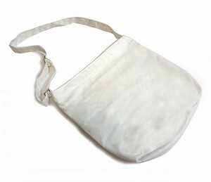 PRISM.ip(p rhythm ) canvas shoulder bag plain simple diagonal .. bag commuting going to school man and woman use ( white )
