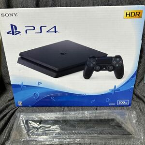 PlayStation4 ジェット・ブラック 500GB CUH-2200AB01 縦置きスタンド付き　未使用品