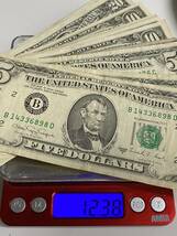 [外国紙幣]アメリカ/USA USドル/米ドル 20ドル/10ドル/5ドル紙幣 計150ドル分 古い紙幣 旧札[真贋不明]_画像9