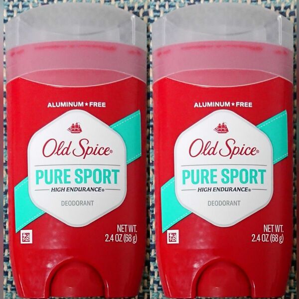 オールドスパイス ピュアスポーツ デオドラント 2本(2個)セット old spice ハイエンデュランス 制汗