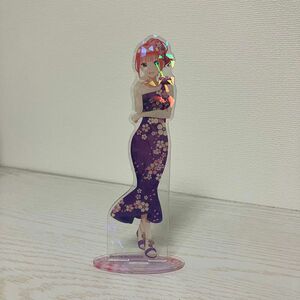 五等分の花嫁 桜ドレス ホログラムBIGアクリルスタンド 中野二乃 アクスタ 描き下ろしイラスト