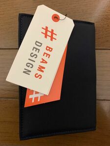 BEAMS DESIGN ビームス デザイン パスポートケース ネイビー