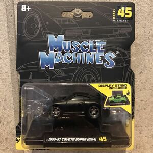 BLACKOUT EDITION 1995-97 トヨタ スープラ MK4 マッスルマシーンズ MUSCLEMACHINES maisto