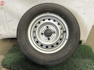 NV100クリッパー　5BD-DR17V　中古 (2)スチールホイル　タイヤ付　145/80R12