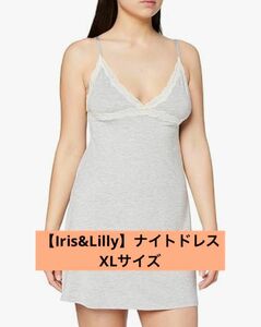【Iris&Lilly】ナイトドレス モダール ノースリーブ レディース XL