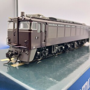 ★送料無料 美品 即決有★ TOMIX プレステージモデル HO-175 JR EF63形 電気機関車 2次形 茶色の画像3