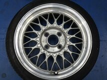 BBS 15インチ アルミ 4本 15-6J +40 100-4H 165/45R15 ナンカン NANKANG AS-1 2011年 【個人宅直配不可】_画像4