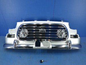 Mira Gino MiniLight フロントBumper Silverー S07 Foglamp Grilleincluded 52119-97205 2002 L700S L710S 【個person宅直配不可】