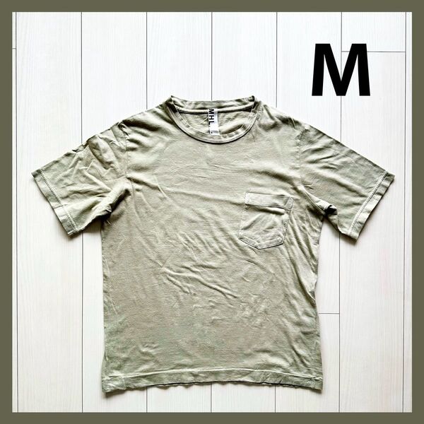 MHL. PRINTED COTTON JERSEY Mサイズ