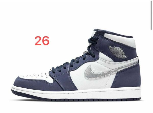 Nike Air Jordan 1 High OG CO.JP "White/Midnight Navy" DC1788 100