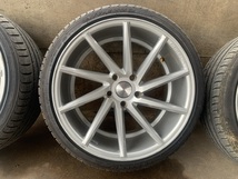 BMW VOSSEN CVT 19インチ タイヤ付き 中古品4本セット F30 F31 F32 F33 F36 F10 F11 PCD120 8.5J/10J 225/40R19 255/35R19_画像3