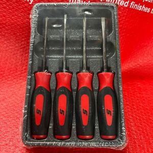 スナップオン Snap-on SGDX40BR 4pc ミニドライバーセット レッド