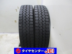 195-85R16 114/112N LT 9-8.5分山 ダンロップ SPLT22 2022年製 トラック 中古タイヤ【2本】送料無料(M16-6320）