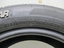 215-60R17 109/107R 8.5分山 グッドイヤーイーグル#1 2021年製 中古タイヤ【2本】送料無料(M17-2624）_画像5