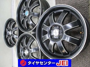 16インチ ファブレス 5.5J+45 100 軽自動車/コンパクトカー 中古アルミホイール【4本セット】送料無料(A16-4728）