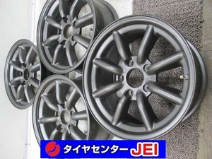 16インチ ワタナベ 7J 7.5J+25 120 中古アルミホイール【4本セット】送料無料(A16-4729）