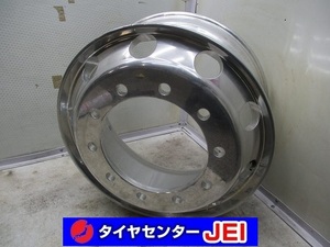 22.5インチ ALCOA アルコア 9.00+175 335 10穴 大型トラック バス 中古アルミホイール【1本】送料無料(A22.5-4735）