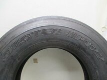 送料無料!! 225-80R17.5 9.5分山 ダンロップSP122 2021年製 中古タイヤ1本(GM-7595）_画像4