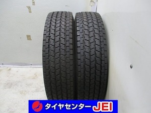 165-80R14 97/95N LT 9-8.5分山 ヨコハマ アイスガードIG91 2019年製 中古スタッドレスタイヤ【2本】送料無料(S14-7105）