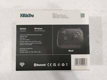 訳アリ品 8BitDo Ultimate Bluetooth コントローラー 2.4Gレシーバー搭載の充電スタンド付属 正規品 美品 ブラック_画像10