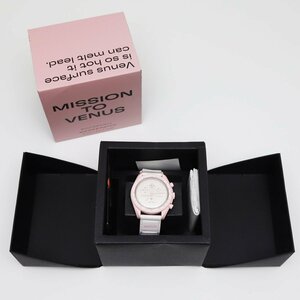 【中古品】オメガ×スウォッチ　Bioceramic MoonSwatchコレクション　新作　腕時計　MISSION TO VENUS　OMEGA×SWATCH