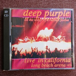 ◆送料無料◆即決◆ディープ・パープル◆DeepPurple◆ライブ・イン・カリフォルニア・ロング・ビーチ・アリーナ1976(MKIV)◆輸入盤2枚組◆