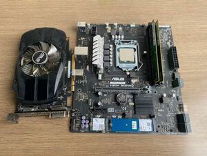 INTEL CORE i7 i7-9700K SRG15 3.60GHZ ASUS FX10CS_GL10CS MAIN BOARD HDD 8GB 2枚 マザーボード GTX1650 グラボ セット PC CPU 20002