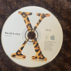  code name :Jaguar Mac OS X v10.2 Install Disc1 only 