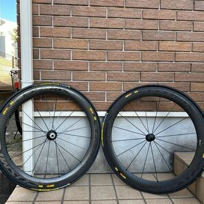 mavic cosmic cxr 60C マヴィック コスミック カーボン シマノ 11s おまけ付の画像1