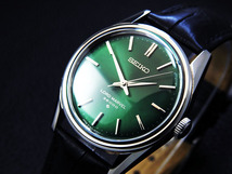 SEIKO LORD MARVEL 36000 ロードマーベル 5740-8000 Steel, Green Dial, メンズ 手巻き(美品、OH済み ) / 35mm_画像2