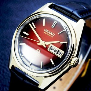 GRAND SEIKO グランド セイコー HI-BEAT 36000 6146-8000 CAP GOLD/Steel Wine dial メンズ 自動巻き(極美品、OH済み ) / 36mmの画像2