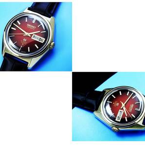 GRAND SEIKO グランド セイコー HI-BEAT 36000 6146-8000 CAP GOLD/Steel Wine dial メンズ 自動巻き(極美品、OH済み ) / 36mmの画像3