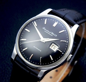 IWC シャフハウゼン Steel Cal 8531 Black Dial メンズ 自動巻き(極美品、OH済み ) / 35mm