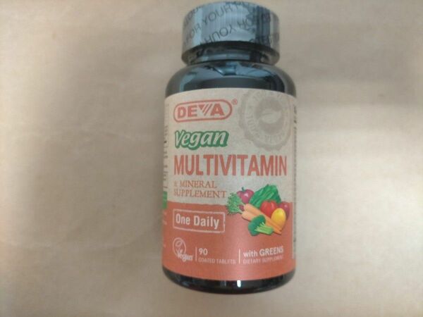 Deva ディーバ　ビーガンマルチビタミン＆ミネラルサプリメント　90日分（90粒）　マルチビタミン　サプリメント　鉄分　お試し